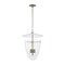 Troy Lighting Tully 17.75in wide 4 Light Lantern in Vintage Pewter F4418-VPT - alternate 1