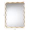 Baxton Studio Cassara Gold Scalloped Rectangular Accent Wall Mirror 264-14521-ZORO - alternate 3