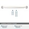 Amerock Stature 8-13/16 inch 224mm Center-to-Center Polished Nickel Cabinet Pull BP36890PN - alternate 2