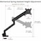 Siig Aluminum Mechanical Spring Slim Monitor Arm - Single CE-MT2T12-S1 - alternate 6