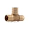 Sharkbite Hose Pipe Tee, 3/4 in, 200 psi Pressure UC370LFA - alternate 2