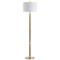 Jonathan Y Gregory 60.5" Metal/Marble LED Floor Lamp, Brass Gold/White JYL1088A - alternate 3