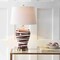 Jonathan Y Joelie 29" Ceramic LED Table Lamp, Brown/White JYL3016B - alternate 3