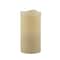 Homeroots 6" Ivory Flameless Pillar Candle 485144 - alternate 1