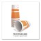Perk Insulated Paper Hot Cups, 16 oz, White/Orange, 360PK PK-60912CT - alternate 2