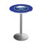 Holland Bar Stool Co 36" Stainless Steel Buffalo Sabres Pub Table, 36" dia. Top L214S3636BufSab - alternate 1