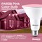 Bulbrite 90-W Equivalent, Pink Color PAR38 Weatherproof Outdoor E26 Medium Base Flood LED Light Bulb COLOR 861910 - alternate 3