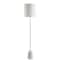 Jonathan Y Lincoln 62.5" Marble/Metal LED Floor Lamp, White/Chrome JYL2061A - alternate 5