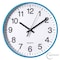 Clockswise Blue 10-In Analog Clock - Silent, Non-Ticking for Wall - Battery-Operated Perfect for Home QI004744.BL.10 - alternate 1