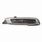 Sheffield Retractable Utility Knife, 1.25in Blade, 3.5in Plastic Handle, Black/Gray 12243 - alternate 2