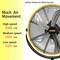 Edendirect 20 inches 3 speeds high velocity pedestal oscillating fan in yellow with 80 degrees oscillation ZR-FAN-PD20W(yellow) - alternate 4