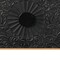 Homeroots 68" Natural and Black Distressed Carved Floral Sideboard with Four Doors 568414 - alternate 5