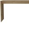 Homeroots 60" Oak Wood L Shape Writing Desk 535156 - alternate 3
