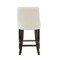 Manhattan Comfort Beever Counter Stool  in Cream - Set of 2 2-CS024-CR - alternate 4