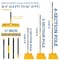 Kleen Handler 61in Extendable Broom/Mop Handle, Threaded Ends for Standard Heads, 2PK KHHD-EXH-IRN-BK-1-2-OMP - alternate 3