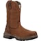 Rocky Worksmart, Men's Work Boot, 8 W, 11 in Height, Crazy Horse RKK0461 - alternate 1