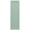 Ekena Millwork True Fit PVC Single Panel Herringbone Modern Style Fixed Mount Shutters, Seaglass, 18W x 42H, PR TFP001HB18X042SG - alternate 4