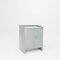 Pucel Shop Cabinet Desk, 36 in W x 30 in D x 43 in H, Gray 3236 - alternate 1
