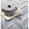 Apollo Tile White Blue 10.4 in x 10.4 in Glass Glossy, Matte Floor and Wall Mosaic Tile 3.76 sqft/case, 5PK APLICL8814A - alternate 3