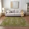 Homeroots 9' X 12' Olive Green Taupe And Beige Moroccan Washable Indoor Outdoor Area Rug 577209 - alternate 3
