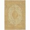 Homeroots 5' X 8' Ivory And Beige Medallion Washable Indoor Outdoor Area Rug 616467 - alternate 2