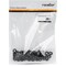 Rocstor RACK SCREWS - 20 PACK BLACK  CPNTM6 NUTS - 20 PACK BLACK Y10E012-B1 - alternate 1