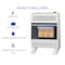 Procom Heating Natural Gas Ventless Infrared Plaque Heater With Base Feet - 18,000 BTU, Manual Control MN180HPA-B - alternate 3