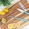 Martha Stewart Everyday Keswick 2 Piece Cutlery and Sheath Set in Teal 141043.02 - alternate 2