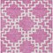 Homeroots 5' X 8' Blush And Ivory Geometric Washable Indoor Outdoor Area Rug 593751 - alternate 3