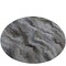 Homeroots 8' Taupe And Ivory Round Abstract Washable Indoor Outdoor Area Rug 631325 - alternate 1