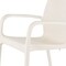 Homeroots Set of Two White Heavy Duty Plastic Outdoor Stacking Dining Chairs, 2PK 565202 - alternate 4
