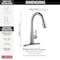 Delta Essa: Touch2O Technology Kitchen Faucet with Touchless Technology 9113TL-AR-DST - alternate 4