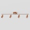 Vidalite Shura Brushed Copper 4-Light Track Light with Rotatable Heads, Integrated LED, 3000k, 2240 Lmn CE1059882 - alternate 3