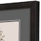 Homeroots Set Of Two Delicate Stems Brown Framed Wall Art, 2PK 649144 - alternate 1