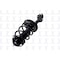 Fcs Struts Suspension Strut And Coil Spring Assembly 2333818L - alternate 4