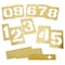 C.H. Hanson Ch Hanson 8'' Gothic Style Numbers Set 13 Pc, 10160 10160 - alternate 2