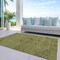Homeroots 9' X 12' Olive Green And Brown Floral Washable Indoor Outdoor Area Rug 604238 - alternate 5