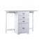 Homeroots Fold-out Organizer and Craft Desk 402073 - alternate 1