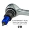 Neiko Impact Wrench Adapter, 1/2'' Drive Female to 1/4'' Hex Converter, Cr-Mo Steel 30275A - alternate 3