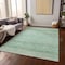 Homeroots 9' X 12' Artichoke Green And Beige Trellis Washable Indoor Outdoor Area Rug 616482 - alternate 3