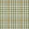 Homeroots 5' X 8' Olive Green Brown And Ivory Plaid Washable Indoor Outdoor Area Rug 601495 - alternate 3