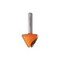 Cmt LETTERING BIT D=1-1/8inx3/4in A=60 Degrees S=1/2in 849.501.11 - alternate 1