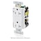 Leviton 20A SmartlockPro GFCI Receptacle, Industrial, Tamper-Resistant, White G5362-2TW - alternate 3