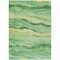 Homeroots 5' X 8' Green Striped Washable Indoor Outdoor Area Rug 608113 - alternate 5