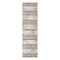 World Rug Gallery Distressed Geometric Indoor/Outdoor Runner Rug 2 ft 7 in x 6 ft Beige 8019BEIGE27X6 - alternate 3