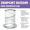 Zenport Portable Pop Up Greenhouse, 26-Inches High SH3240 - alternate 3