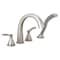 Delta Stryke Roman Tub Trim with Hand Shower, 11.81 in, Lumicoat Stainless T4777-SS-PR - alternate 2