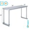 Amgood Stainless Steel Single Overshelf for 36 in. Long Prep Table. 12 in. x 36 in. x 18 in. SOS-1236-Z - alternate 3
