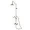 Kingston Brass Wall Mount Rain Drop Shower System with Hand Shower, Polished Nickel CCK3666AX - alternate 1