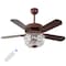 Jonathan Y Neva 42" 3-Light Rustic Industrial 6-Speed Metal/Crystal Bowl Shade Mobile-App/Remote-Controlled LED JYL9734A - alternate 5